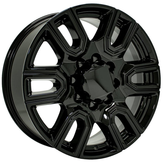 CV96A-20085-8650-12B - OE Wheels Replica CV96A 20X8.5 8X165.1 12MM Gloss Black - OE Wheels Replica Wheels Canada