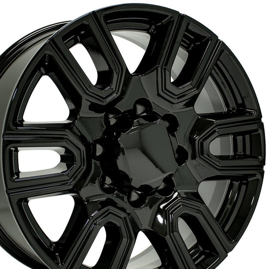 CV96A-20085-8650-12B - OE Wheels Replica CV96A 20X8.5 8X165.1 12MM Gloss Black - OE Wheels Replica Wheels Canada
