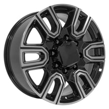 Charger l'image dans la galerie, CV96A-20085-8650-12MB - OE Wheels Replica CV96A 20X8.5 8X165.1 12MM Black Machined - OE Wheels Replica Wheels Canada