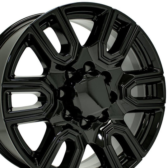 CV96B-20085-8180-47B - OE Wheels Replica CV96B 20X8.5 8X180 ET47mm Gloss Black - OE Wheels Wheels Canada