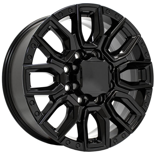 CV97A-20085-8650-12B - OE Wheels Replica CV97A 20X8.5 8X165.1 ET12mm Gloss Black - OE Wheels Wheels Canada