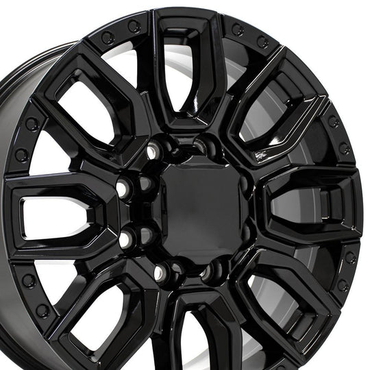 CV97A-20085-8650-12B - OE Wheels Replica CV97A 20X8.5 8X165.1 ET12mm Gloss Black - OE Wheels Wheels Canada