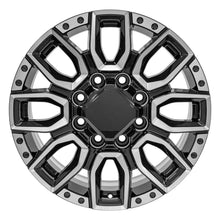 Load image into Gallery viewer, CV97A-20085-8650-12BM - OE Wheels Replica CV97A 20X8.5 8X165.1 ET12mm Black with Milled Edge - OE Wheels Wheels Canada
