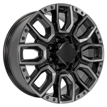 Load image into Gallery viewer, CV97A-20085-8650-12BMT - OE Wheels Replica CV97A 20X8.5 8X165.1 ET12mm Black Milled Edge with Tinted Clear - OE Wheels Wheels Canada