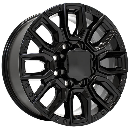 CV97B-20085-8180-47B - OE Wheels Replica CV97B 20X8.5 8X180 ET47mm Gloss Black - OE Wheels Wheels Canada