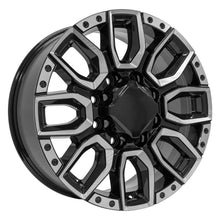 Load image into Gallery viewer, CV97B-20085-8180-47BM - OE Wheels Replica CV97B 20X8.5 8X180 ET47mm Black with Milled Edge - OE Wheels Wheels Canada
