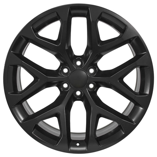 CV98B-24100-6550-24B1 - OE Wheels Replica CV98B 24X10 6X139.7 ET24mm Satin Black - OE Wheels Wheels Canada