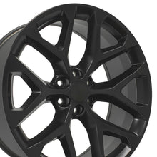 Charger l'image dans la galerie, CV98B-24100-6550-24B1 - OE Wheels Replica CV98B 24X10 6X139.7 ET24mm Satin Black - OE Wheels Wheels Canada