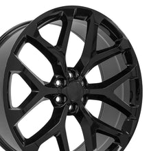 Charger l'image dans la galerie, CV98-26100-6550-25B - OE Wheels Replica CV98 26X10 6X139.7 25MM Gloss Black - OE Wheels Replica Wheels Canada