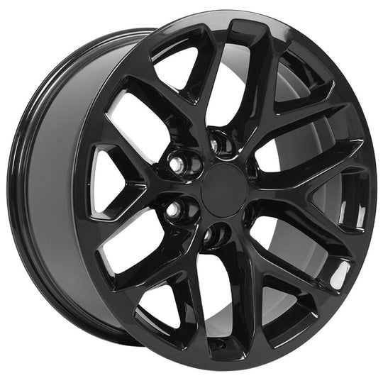 CV98B-20090-6550-24B - OE Wheels Replica CV98B 20X9 6X139.7 ET27mm Gloss Black - OE Wheels Wheels Canada