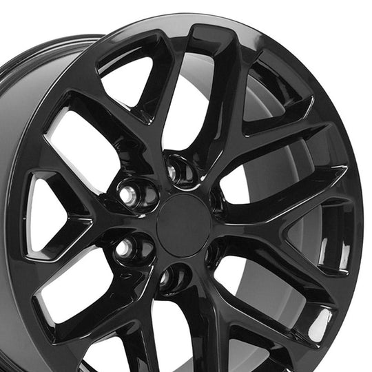 CV98B-20090-6550-24B - OE Wheels Replica CV98B 20X9 6X139.7 ET27mm Gloss Black - OE Wheels Wheels Canada