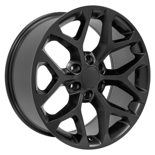 CV98B-20090-6550-24B1 - OE Wheels Replica CV98B 20X9 6X139.7 ET24mm Satin Black - OE Wheels Wheels Canada