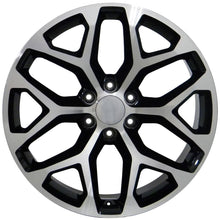 Load image into Gallery viewer, CV98B-20090-6550-24MB - OE Wheels Replica CV98B 20X9 6X139.7 ET27mm Black Machined - OE Wheels Wheels Canada