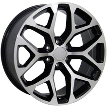 Load image into Gallery viewer, CV98B-20090-6550-24MB - OE Wheels Replica CV98B 20X9 6X139.7 ET27mm Black Machined - OE Wheels Wheels Canada