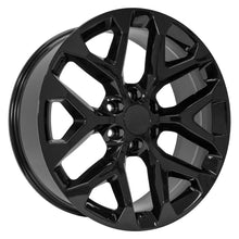 Load image into Gallery viewer, CV98B-22090-6550-24B - OE Wheels Replica CV98B 22X9 6X139.7 ET24mm Gloss Black - OE Wheels Wheels Canada