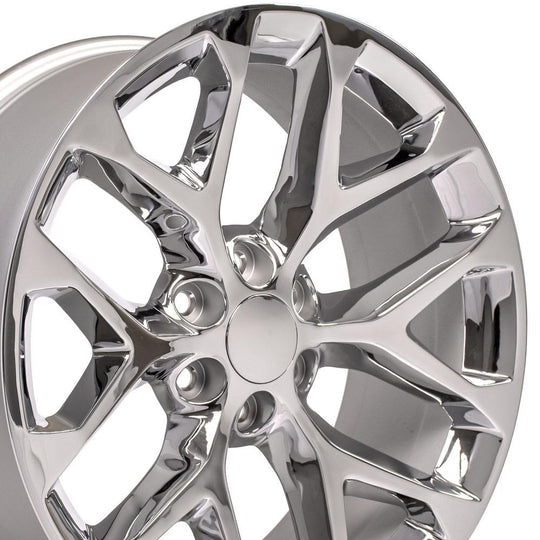 CV98B-22090-6550-24C - OE Wheels Replica CV98B 22X9 6X139.7 ET24mm Chrome - OE Wheels Wheels Canada