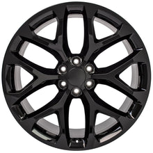 Charger l'image dans la galerie, CV98B-24100-6550-24B - OE Wheels Replica CV98B 24X10 6X139.7 ET24mm Gloss Black - OE Wheels Wheels Canada