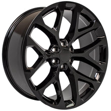 Charger l'image dans la galerie, CV98B-24100-6550-24B - OE Wheels Replica CV98B 24X10 6X139.7 ET24mm Gloss Black - OE Wheels Wheels Canada