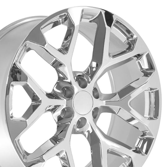 CV98B-24100-6550-24C - OE Wheels Replica CV98B 24X10 6X139.7 ET24mm Chrome - OE Wheels Wheels Canada