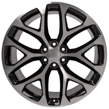 Charger l'image dans la galerie, CV98B-24100-6550-24MB - OE Wheels Replica CV98B 24X10 6X139.7 ET24mm Gloss Black Machined - OE Wheels Wheels Canada