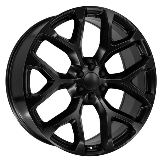 CV98B-26100-6550-24B1 - OE Wheels Replica CV98B 26X10 6X139.7 ET24mm Satin Black - OE Wheels Wheels Canada