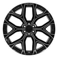 Load image into Gallery viewer, CV98B-26100-6550-24BM - OE Wheels Replica CV98B 26X10 6X139.7 ET24mm Gloss Black with Milled Edge - OE Wheels Wheels Canada