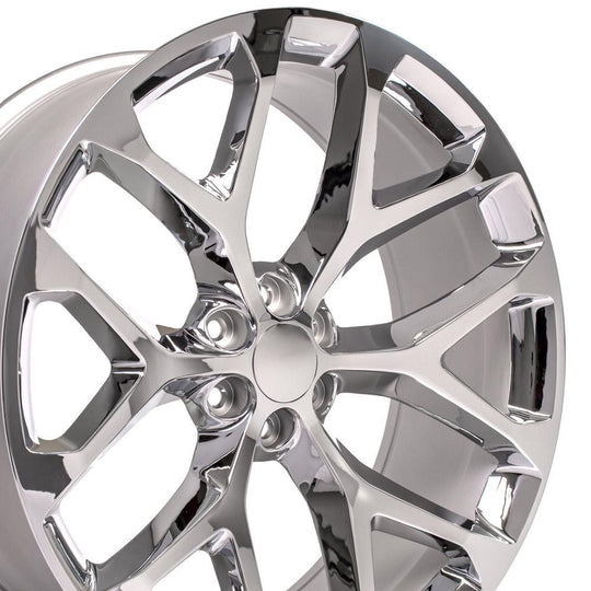 CV98B-26100-6550-24C - OE Wheels Replica CV98B 26X10 6X139.7 ET24mm Chrome - OE Wheels Wheels Canada