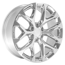 Charger l'image dans la galerie, CV98C-22090-6550-28C - OE Wheels Replica CV98C 22X9 6X139.7 ET28mm Chrome - OE Wheels Wheels Canada