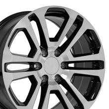 Load image into Gallery viewer, CV99-20090-6550-31MB - OE Wheels Replica CV99 20X9 6X139.7 ET31mm Black Machined - OE Wheels Wheels Canada