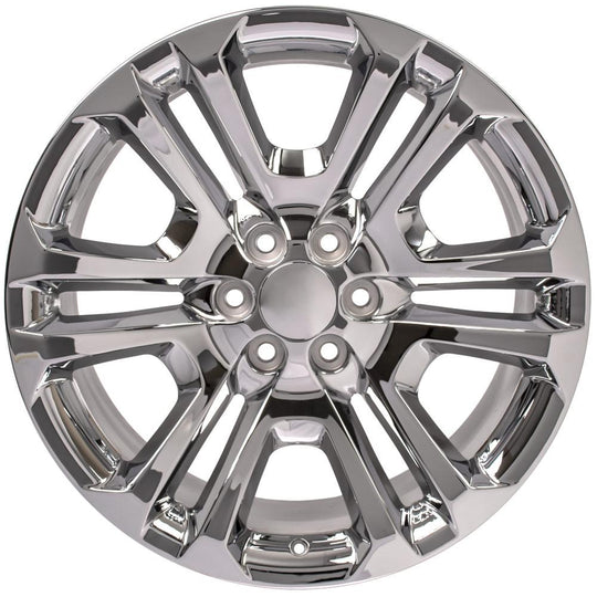 CV99-22090-6550-24C - OE Wheels Replica CV99 22X9 6X139.7 ET24mm Chrome - OE Wheels Wheels Canada
