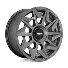 Load image into Gallery viewer, R1281885F8+45 - Rotiform R128 Cvt 18X8.5 5X112  45mm Matte Anthracite - Rotiform Wheels Canada