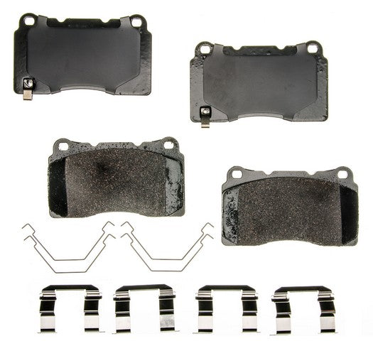 CXD1001 Performance Plus Premium Ceramic Disc Brake Pad Set Agna Brakes