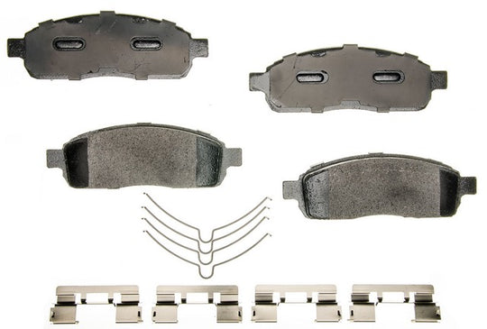 CXD1011 Performance Plus Premium Ceramic Disc Brake Pad Set Agna Brakes