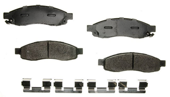 CXD1015 Performance Plus Premium Ceramic Disc Brake Pad Set Agna Brakes