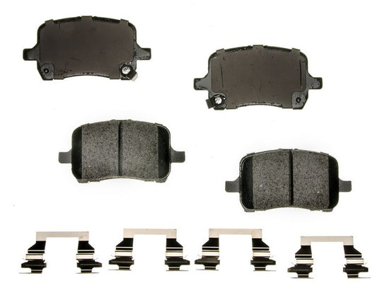 CXD1028 Performance Plus Premium Ceramic Disc Brake Pad Set Agna Brakes