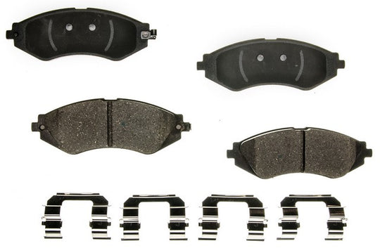 CXD1035 Performance Plus Premium Ceramic Disc Brake Pad Set Agna Brakes