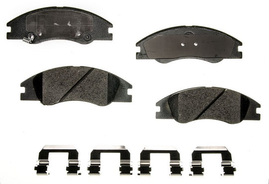 CXD1074 Performance Plus Premium Ceramic Disc Brake Pad Set Agna Brakes
