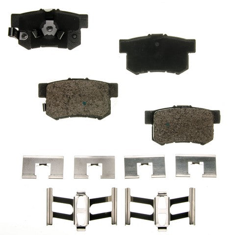 CXD1086 Performance Plus Premium Ceramic Disc Brake Pad Set Agna Brakes