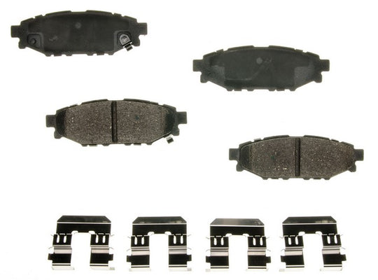CXD1114 Performance Plus Premium Ceramic Disc Brake Pad Set Agna Brakes