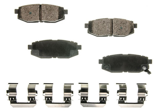 CXD1124 Performance Plus Premium Ceramic Disc Brake Pad Set Agna Brakes