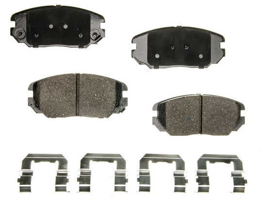 CXD1125 Performance Plus Premium Ceramic Disc Brake Pad Set Agna Brakes