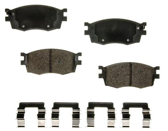 CXD1156 Performance Plus Premium Ceramic Disc Brake Pad Set Agna Brakes