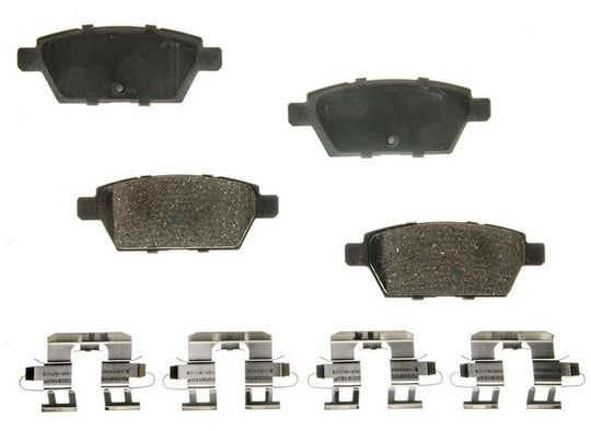 CXD1161 Performance Plus Premium Ceramic Disc Brake Pad Set Agna Brakes
