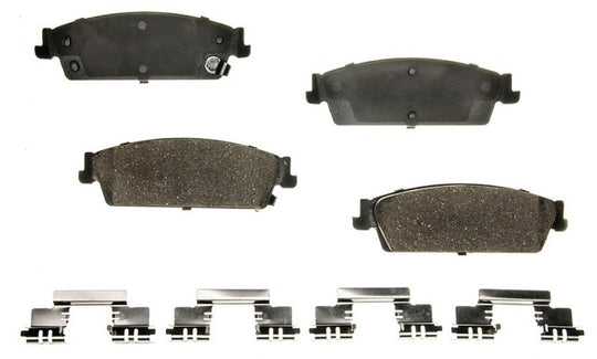 CXD1194 Performance Plus Premium Ceramic Disc Brake Pad Set Agna Brakes