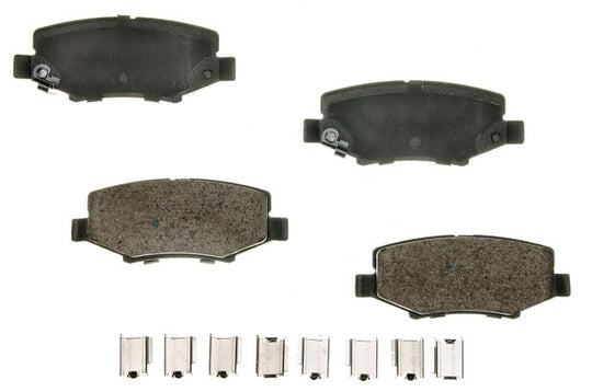 CXD1274 Performance Plus Premium Ceramic Disc Brake Pad Set Agna Brakes