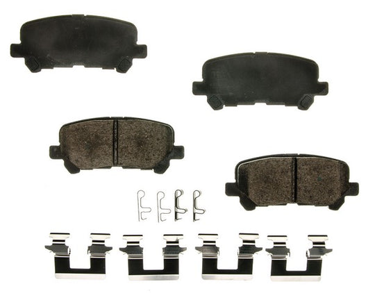 CXD1281 Performance Plus Premium Ceramic Disc Brake Pad Set Agna Brakes