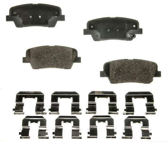 CXD1284 Performance Plus Premium Ceramic Disc Brake Pad Set Agna Brakes