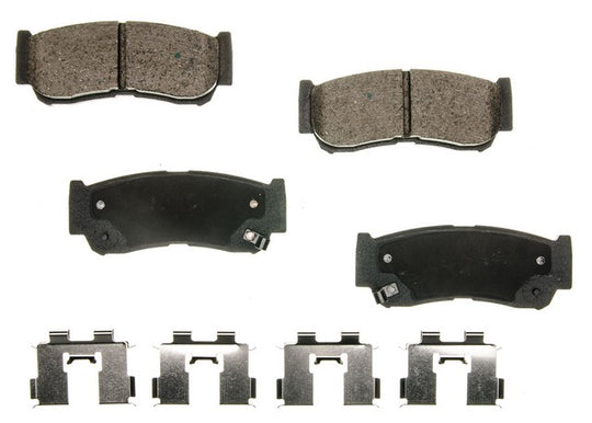 CXD1297 Performance Plus Premium Ceramic Disc Brake Pad Set Agna Brakes
