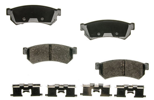 CXD1315 Performance Plus Premium Ceramic Disc Brake Pad Set Agna Brakes