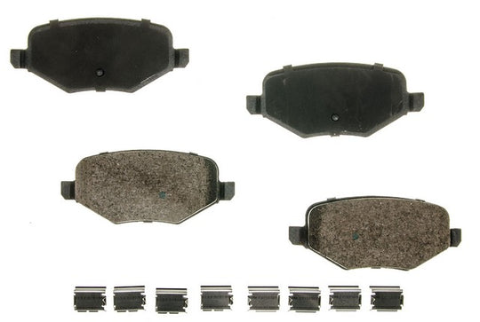 CXD1377 Performance Plus Premium Ceramic Disc Brake Pad Set Agna Brakes